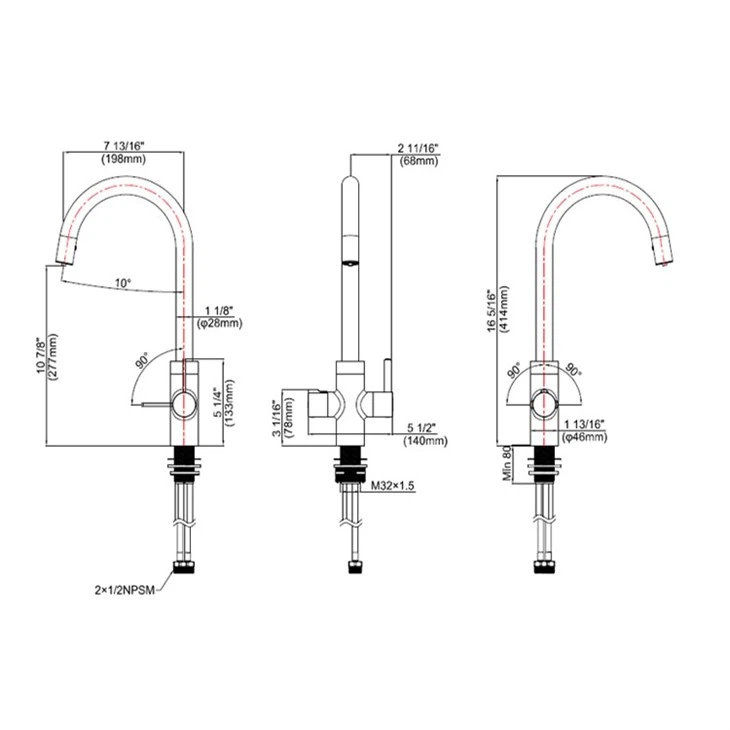 4 in 1 Instant Hot Water Tap