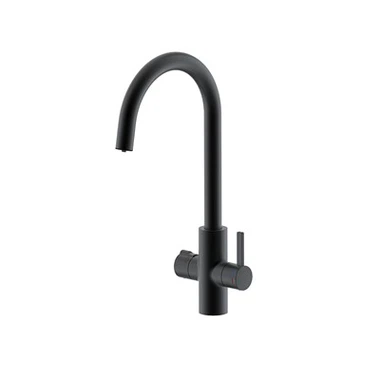 4 у 1 кран чорны